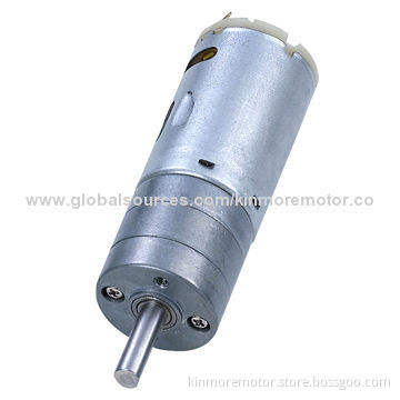 12V DC micro gear motor with 5 slots armature for robot/cleaning brush